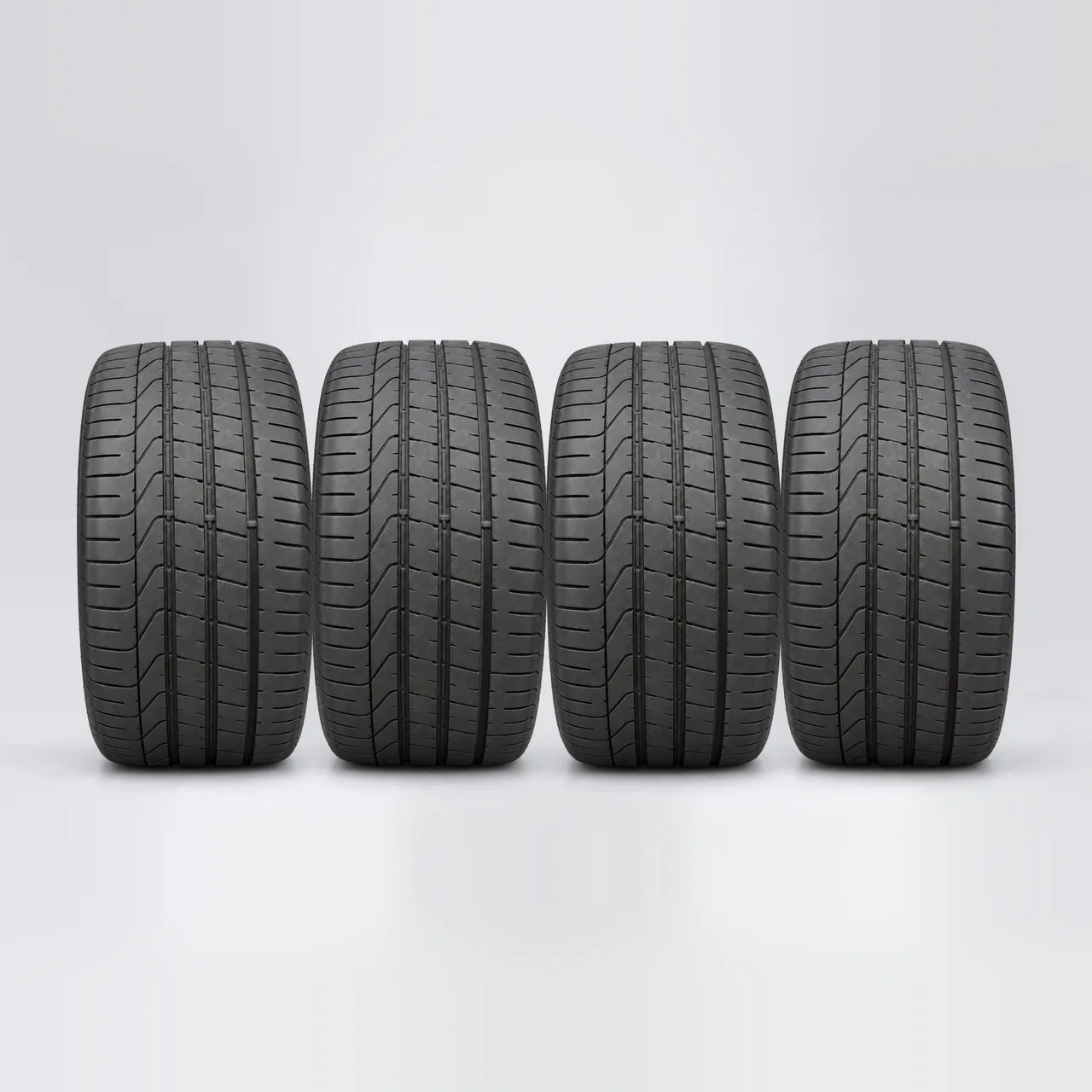 PIRELLI P ZERO, 4 gomme, battistrada 7 mm