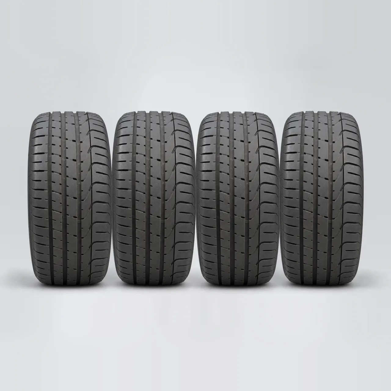 PIRELLI P ZERO, 4 gomme, battistrada 5 mm