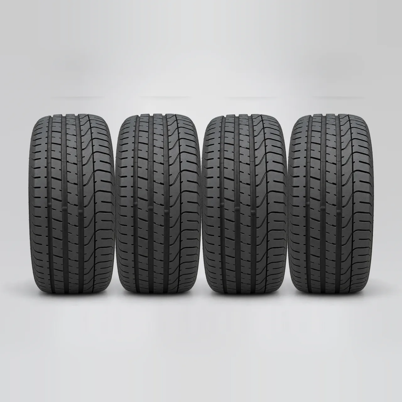 PIRELLI P ZERO, 4 gomme, battistrada 8 mm
