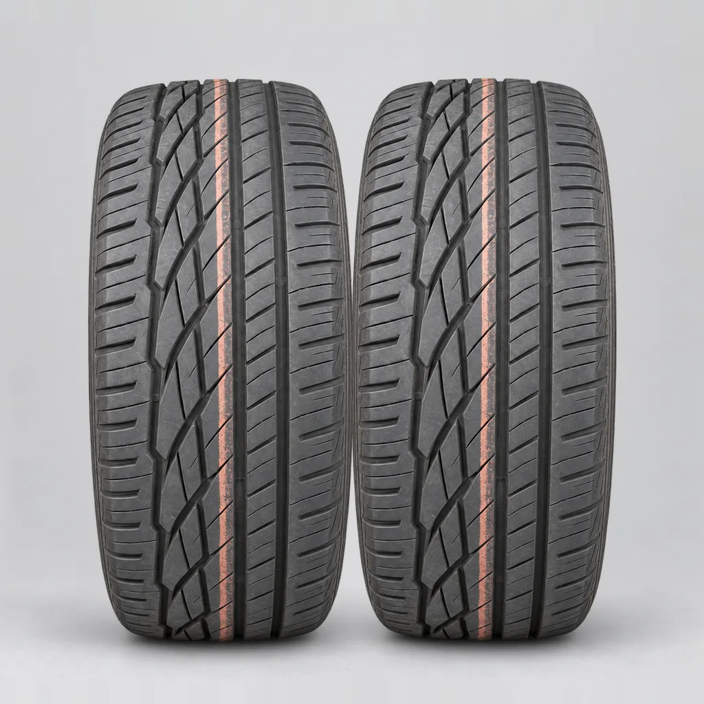 GENERAL GRABBER GT  M+S, 2 gomme, battistrada 8 mm