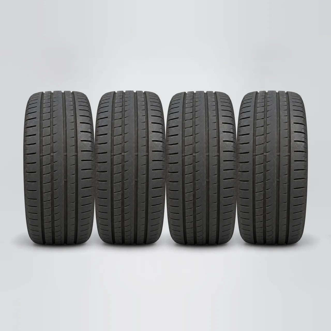 PIRELLI P ZERO ROSSO, 4 gomme, battistrada 4 mm