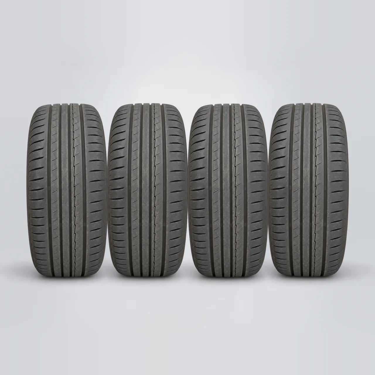 YOKOHAMA BLUEARTH A, 4 gomme, battistrada 7 mm