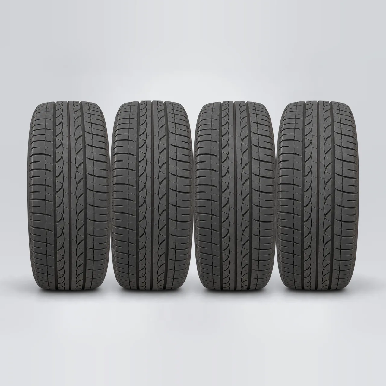 BRIDGESTONE ECOPIA B250, 4 gomme, battistrada 6 mm