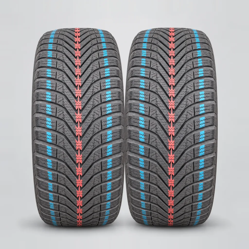 VREDESTEIN SNOWTRACS, 2 gomme, battistrada 7 mm