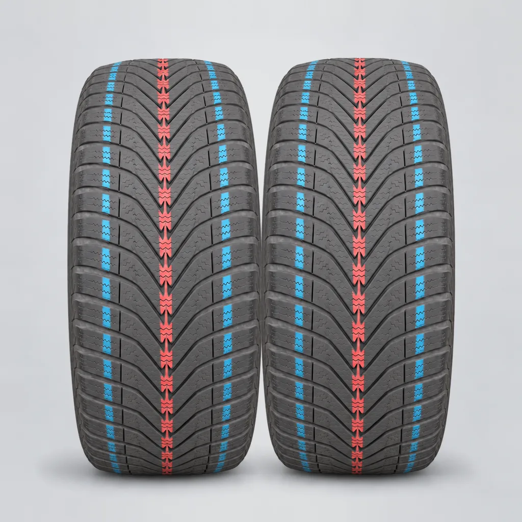 VREDESTEIN SNOWTRACS, 2 gomme, battistrada 5 mm
