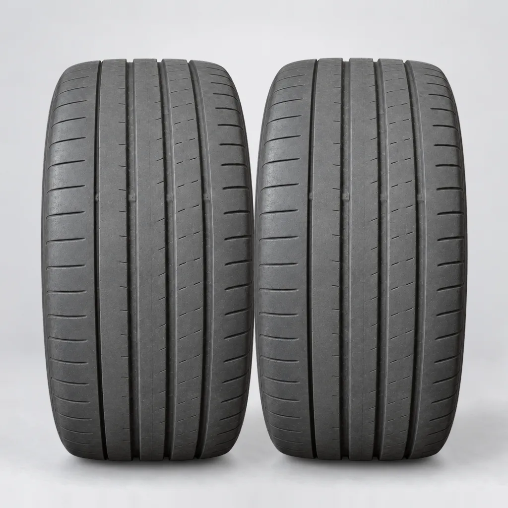 YOKOHAMA ADVAN SPORT V107, 2 gomme, battistrada 5 mm