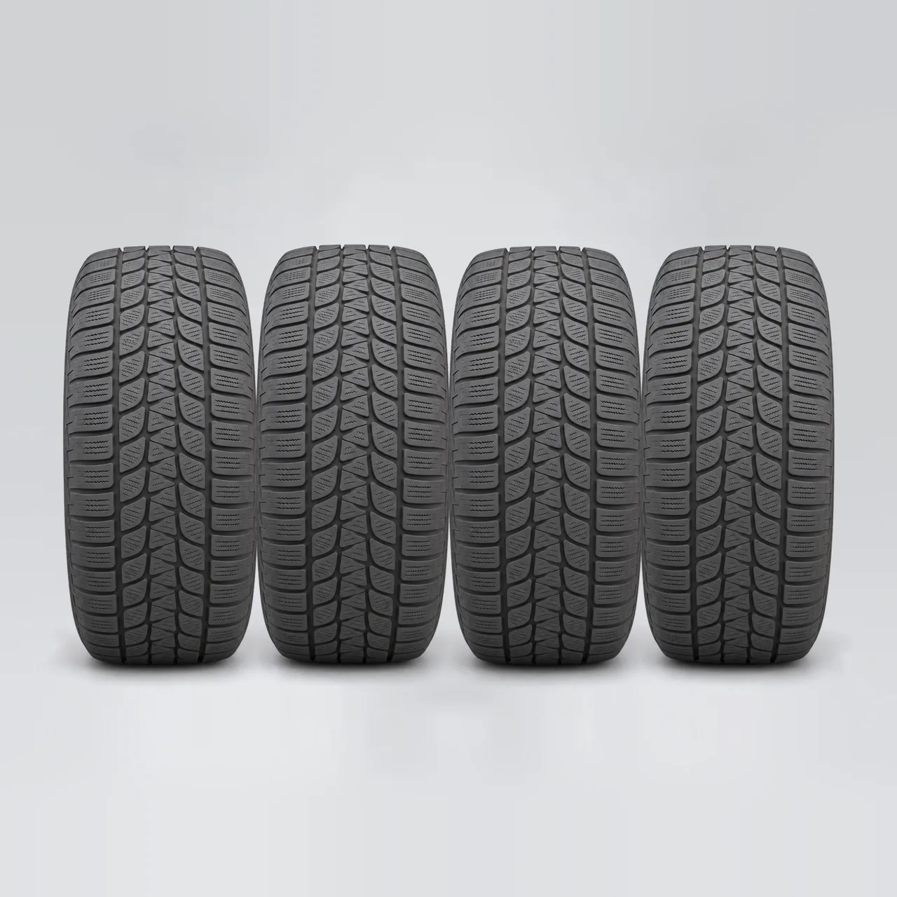 BRIDGESTONE BLIZZAK LM - 25 4X4, 4 gomme, battistrada 6 mm