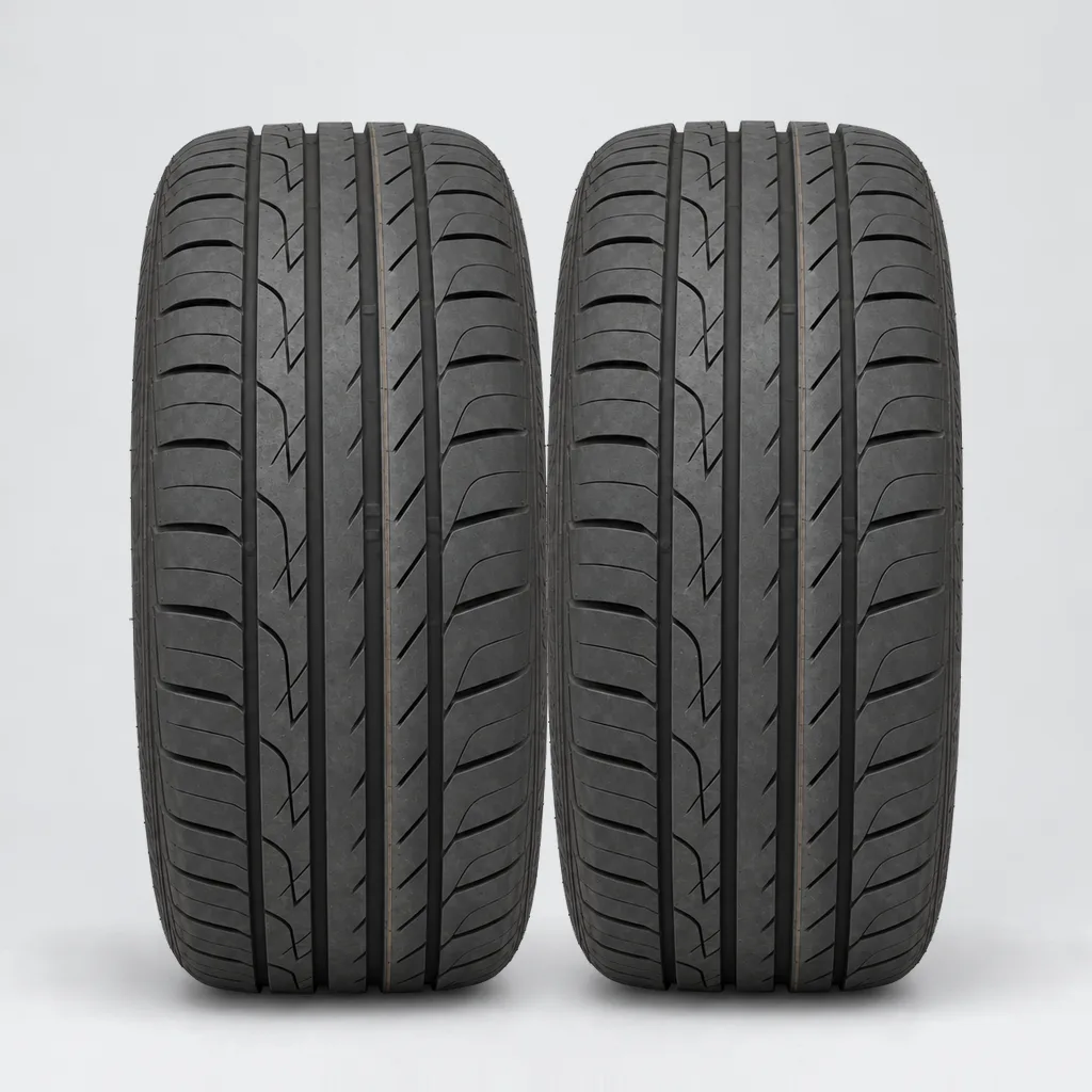 THREE-A P606, 2 gomme, battistrada 6 mm