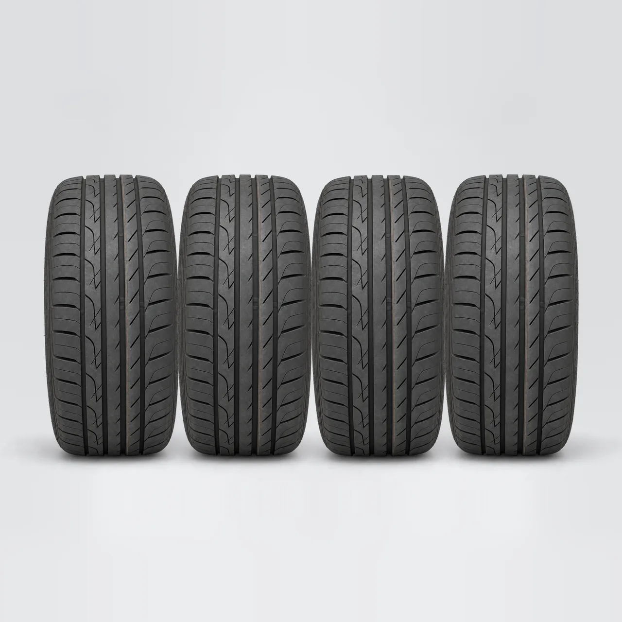 THREE-A P606, 4 gomme, battistrada 6 mm