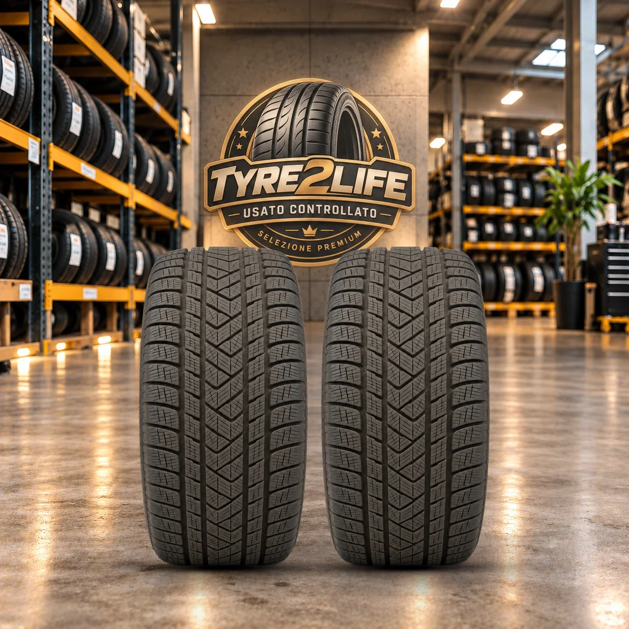 PIRELLI SCORPION WINTER, 2 gomme, battistrada 7 mm