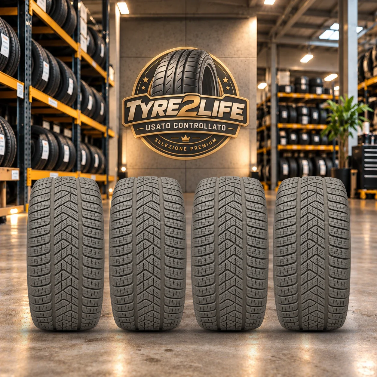 PIRELLI SCORPION WINTER, 4 gomme, battistrada 7 mm