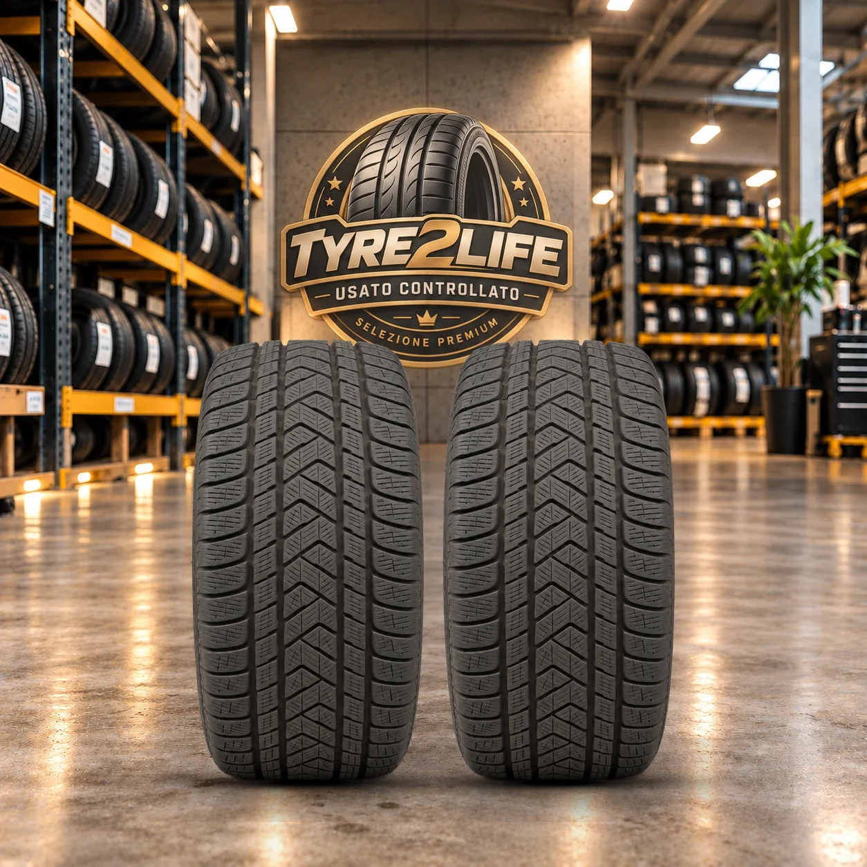 PIRELLI SCORPION WINTER, 2 gomme, battistrada 6 mm