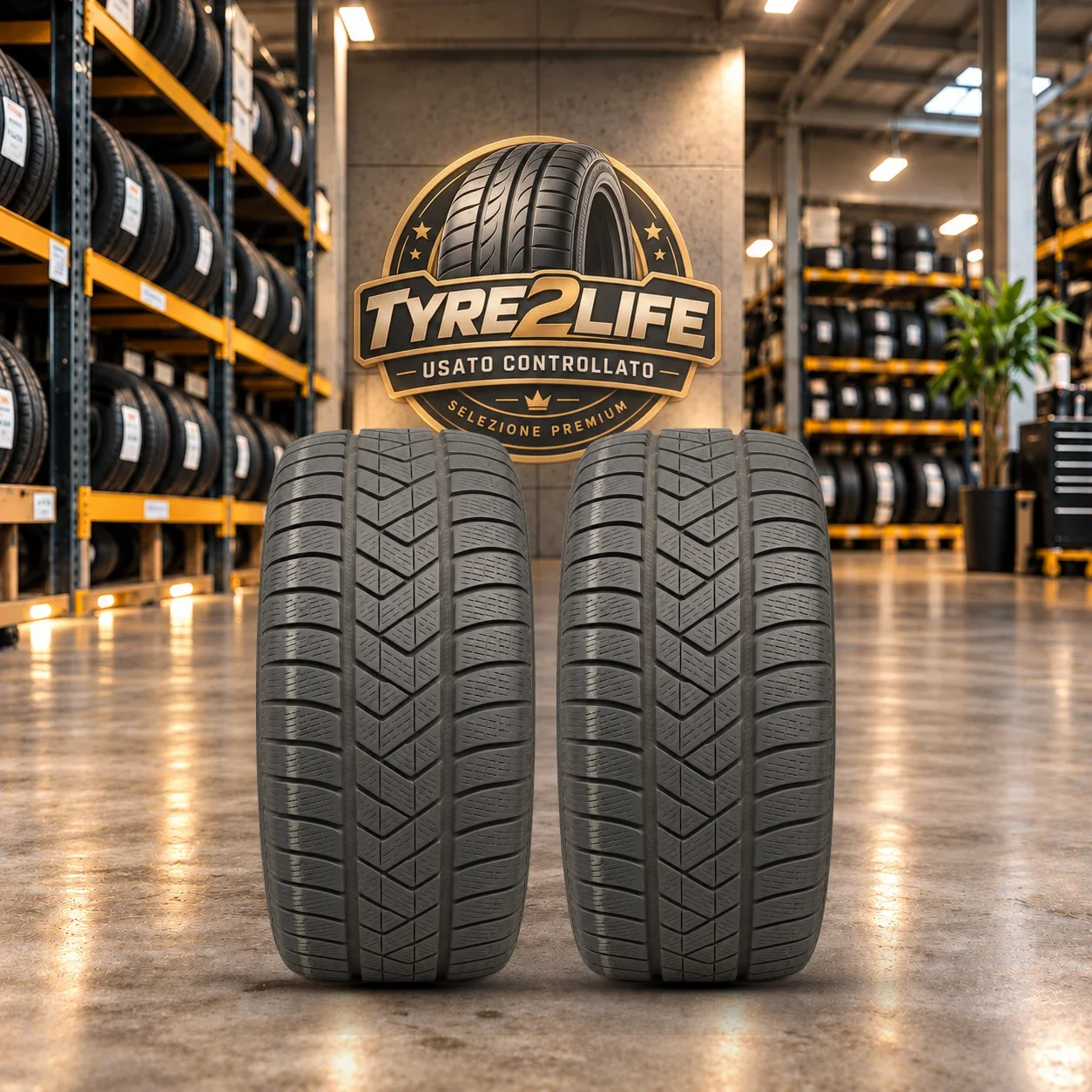 PIRELLI SCORPION WINTER, 2 gomme, battistrada 6 mm