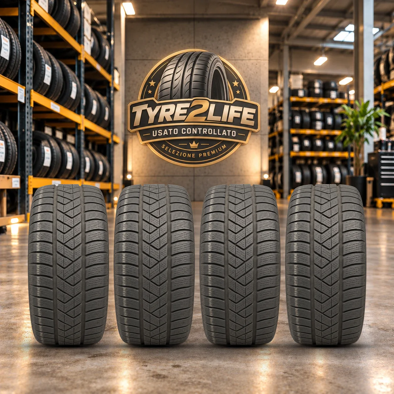 PIRELLI SCORPION WINTER, 4 gomme, battistrada 6 mm