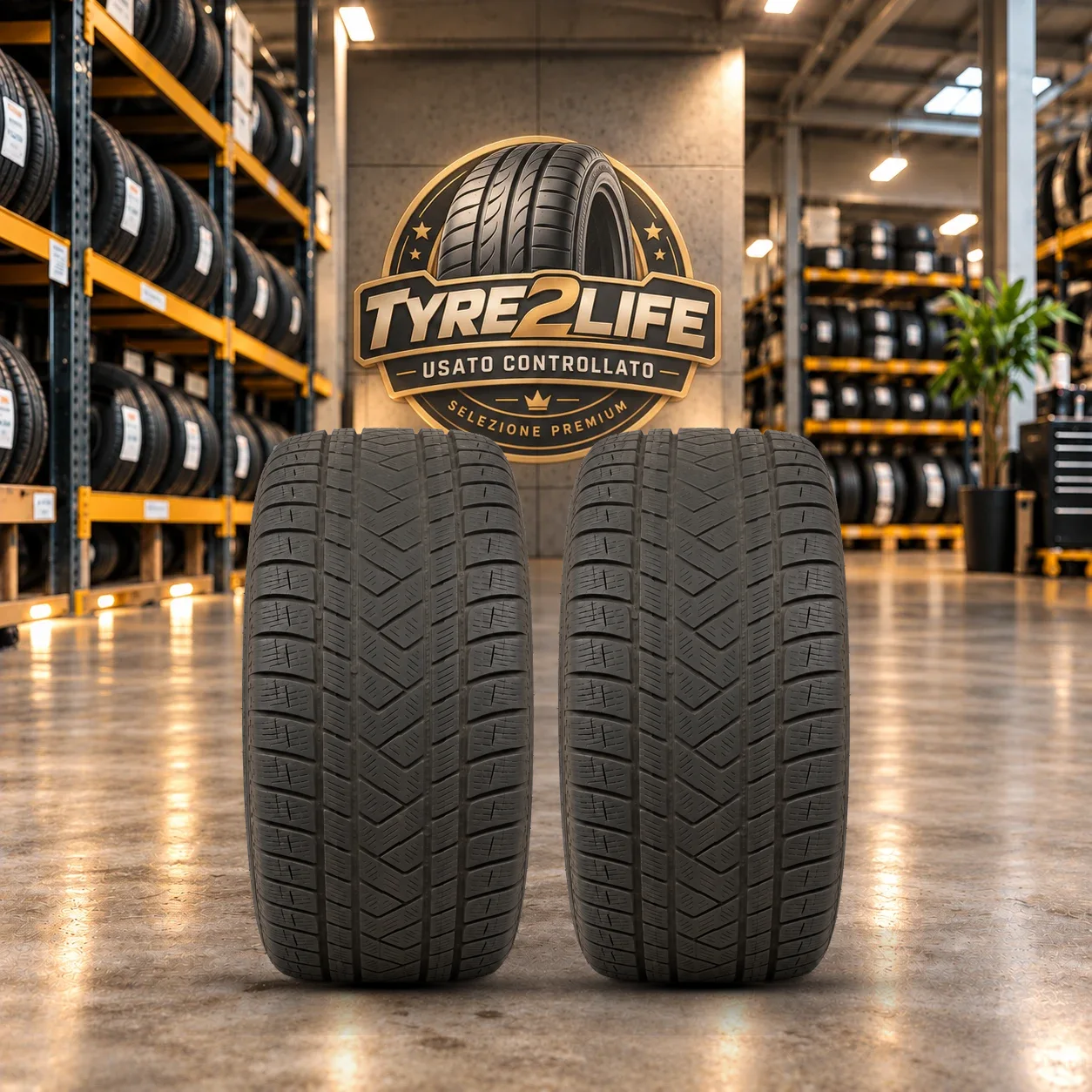 PIRELLI SCORPION WINTER, 2 gomme, battistrada 5 mm