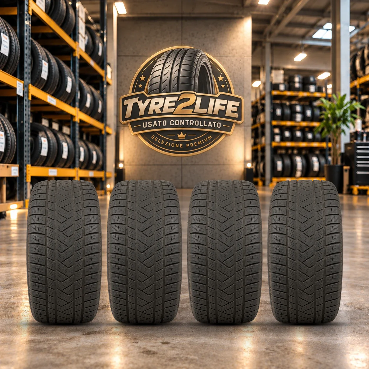 PIRELLI SCORPION WINTER, 4 gomme, battistrada 5 mm