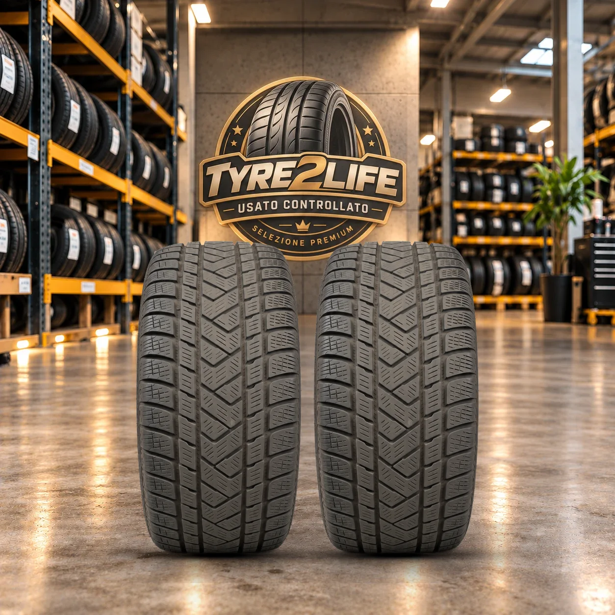 PIRELLI SCORPION WINTER, 2 gomme, battistrada 4 mm
