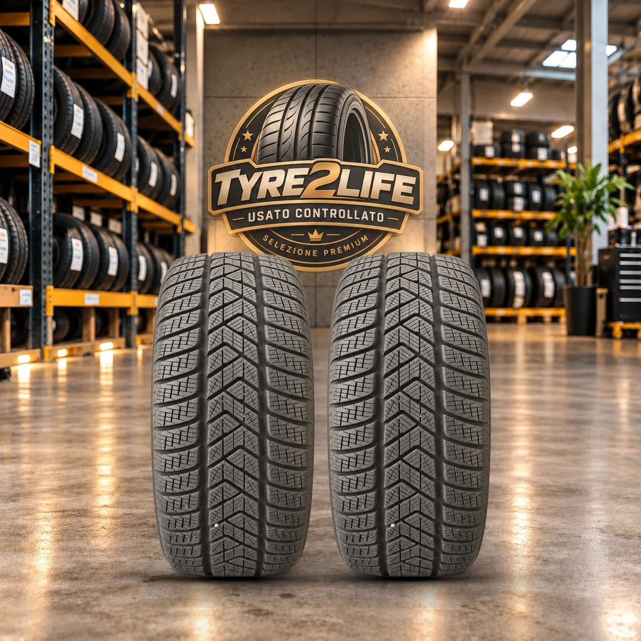 PIRELLI SCORPION WINTER, 2 gomme, battistrada 7 mm