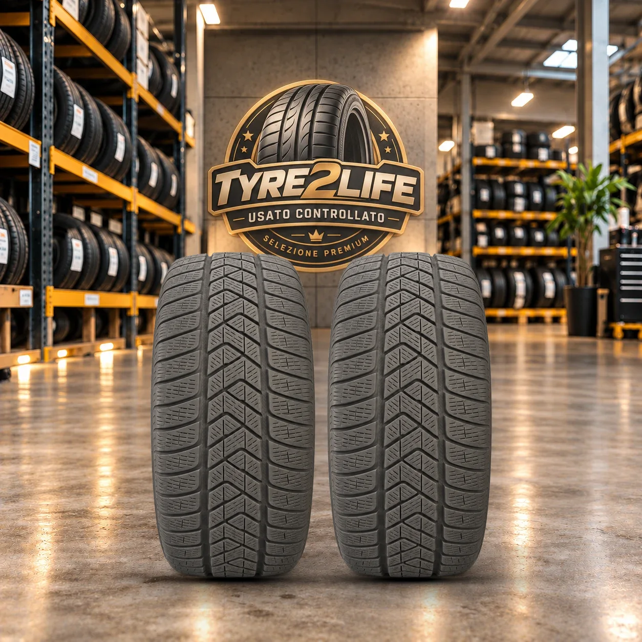 PIRELLI SCORPION WINTER, 2 gomme, battistrada 5 mm