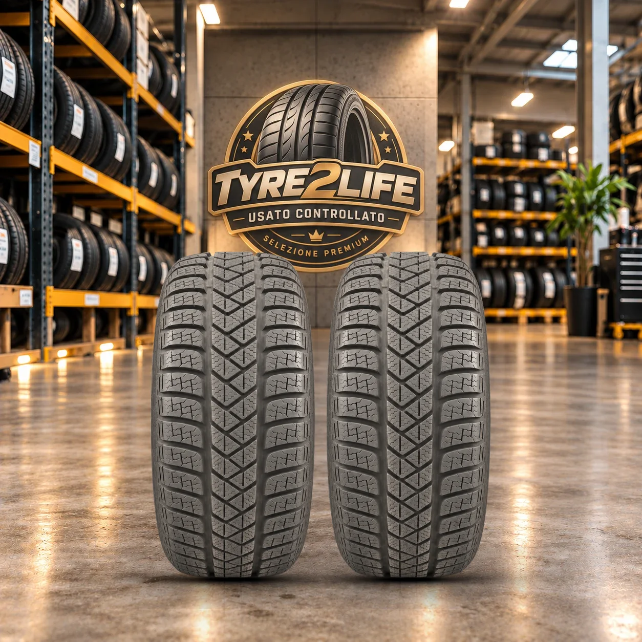 PIRELLI SOTTOZERO 3, 2 gomme, battistrada 7 mm