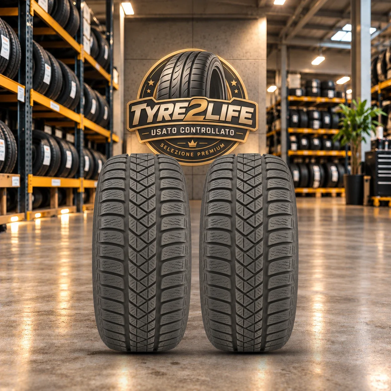 PIRELLI SOTTOZERO 3, 2 gomme, battistrada 6 mm
