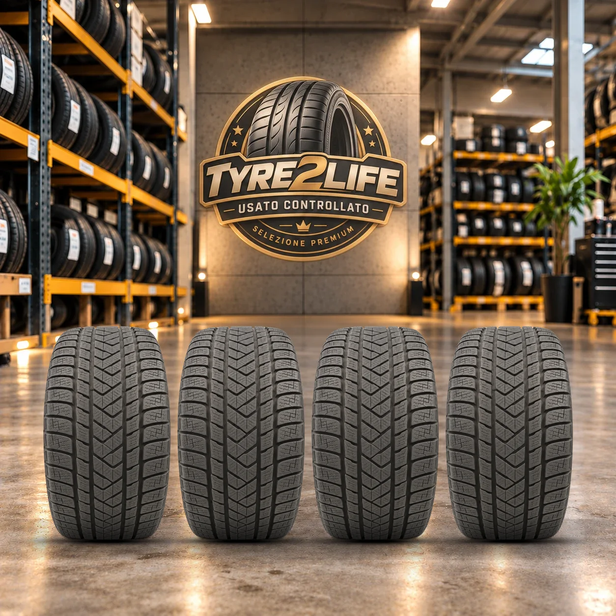 PIRELLI SOTTOZERO 3, 4 gomme, battistrada 4 mm