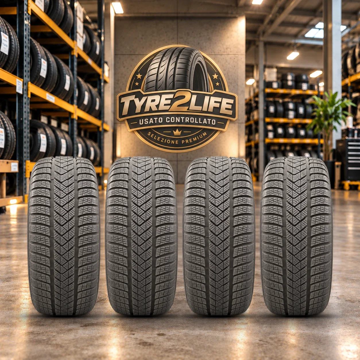 PIRELLI SOTTOZERO 3, 4 gomme, battistrada 7 mm