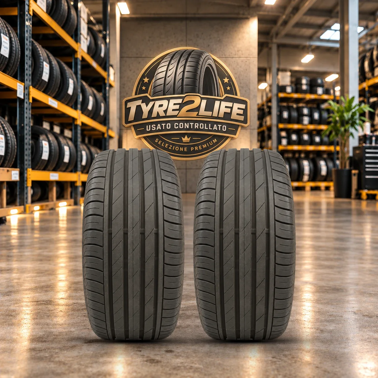 BRIDGESTONE TURANZA T001, 2 gomme, battistrada 7 mm
