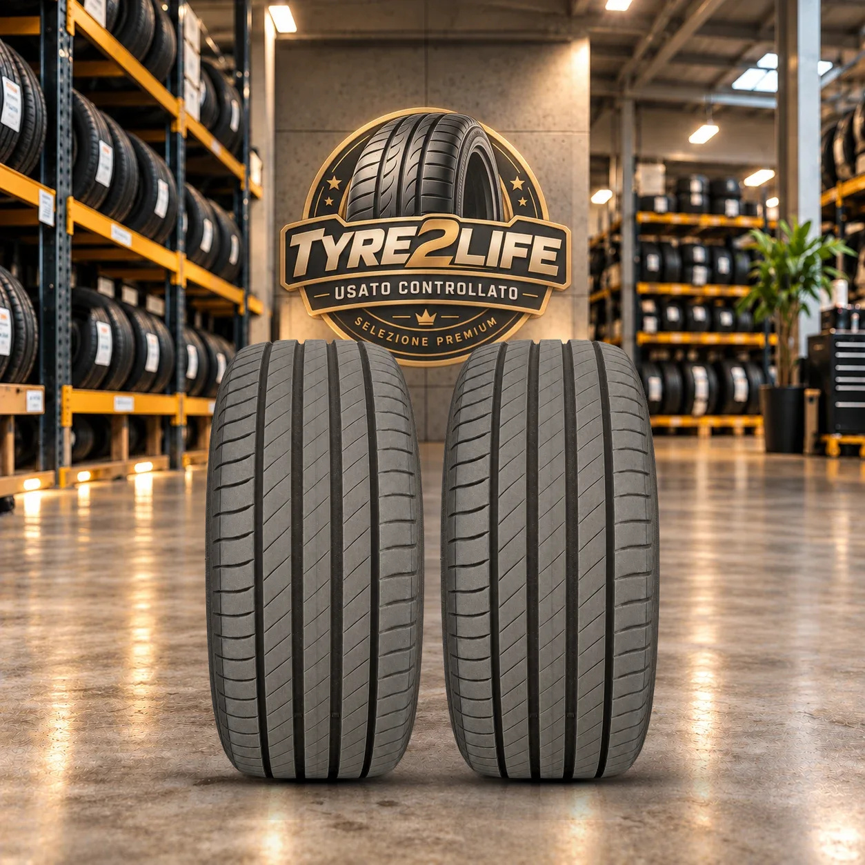 MICHELIN PRIMACY 4, 2 gomme, battistrada 6 mm