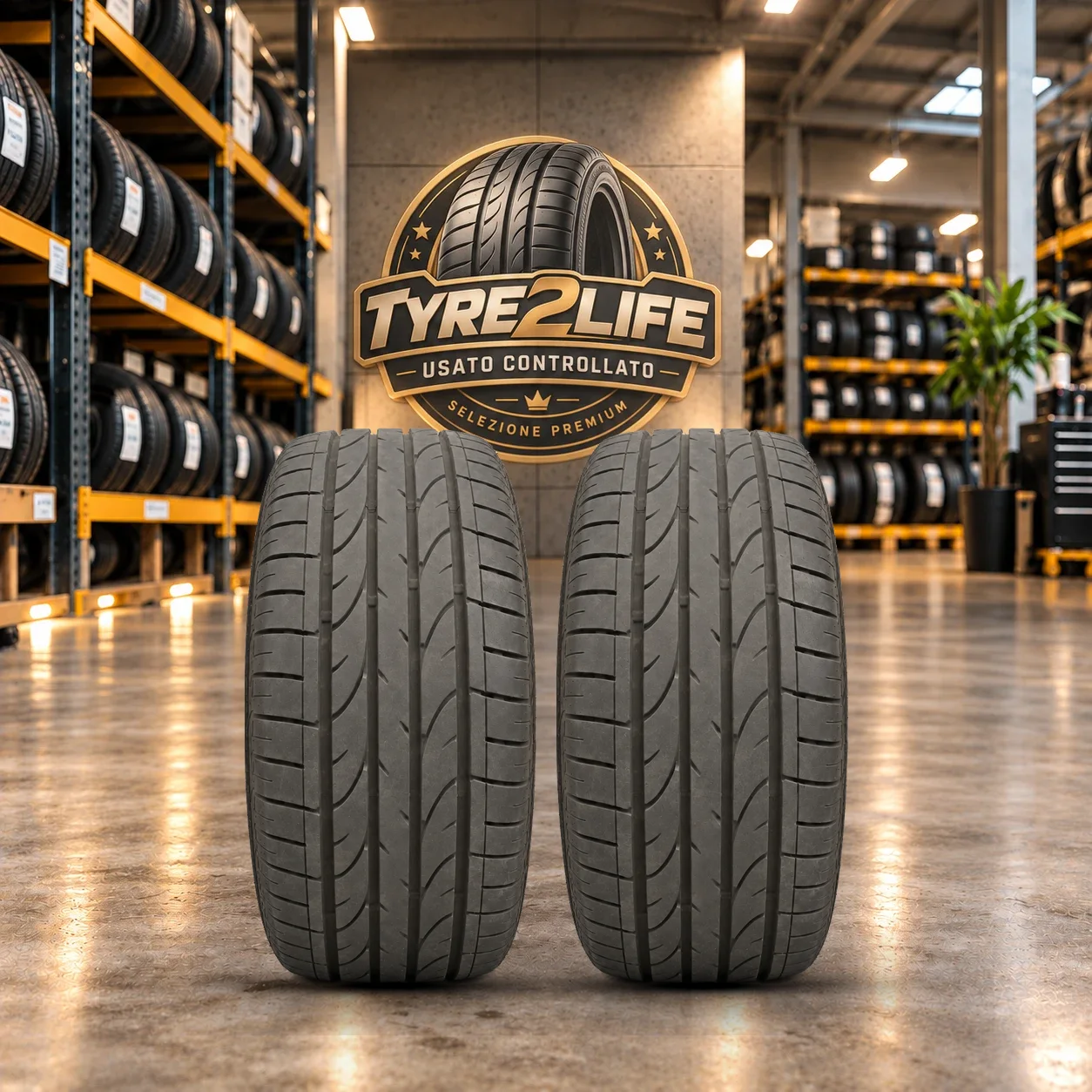 BRIDGESTONE DUELER HP SPORT, 2 gomme, battistrada 7 mm