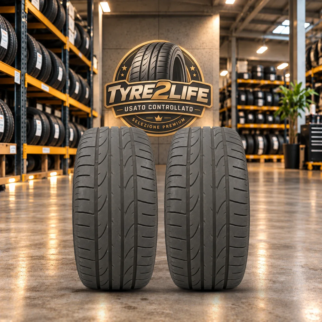 BRIDGESTONE DUELER HP SPORT, 2 gomme, battistrada 5 mm