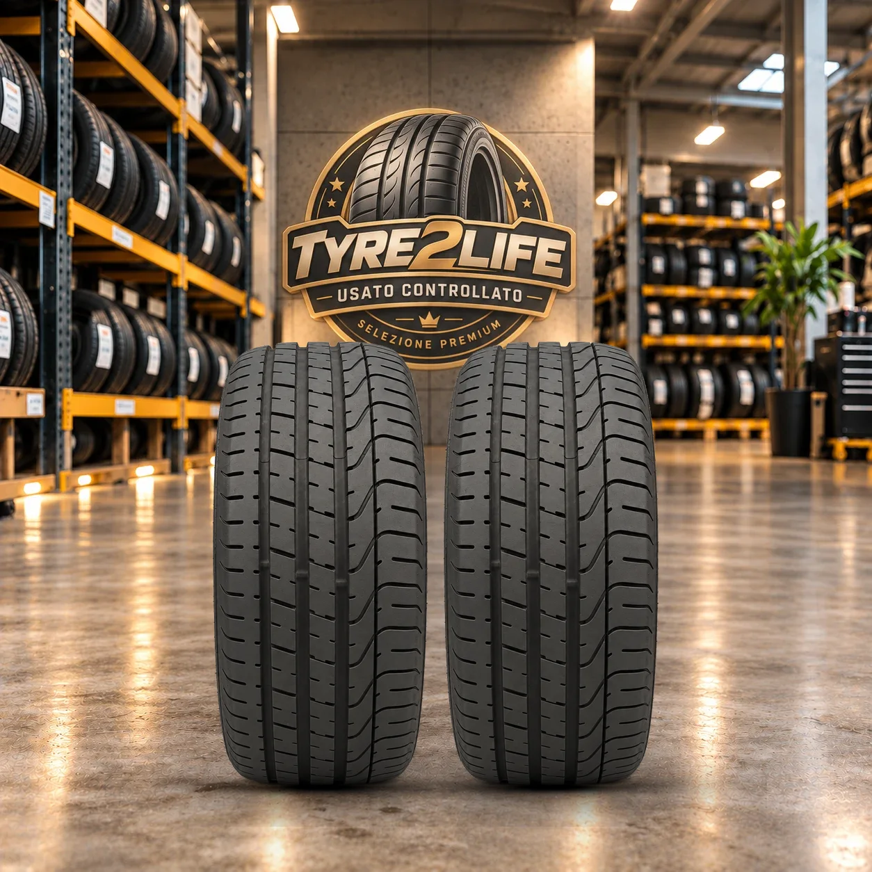 PIRELLI P ZERO, 2 gomme, battistrada 8 mm