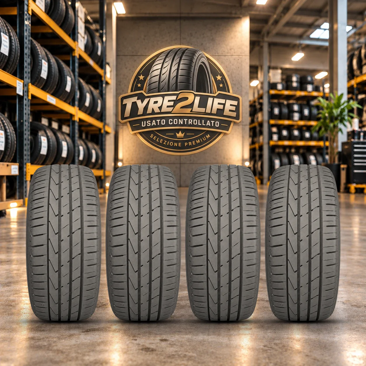 HANKOOK VENTUS S1 EVO 2, 4 gomme, battistrada 6 mm