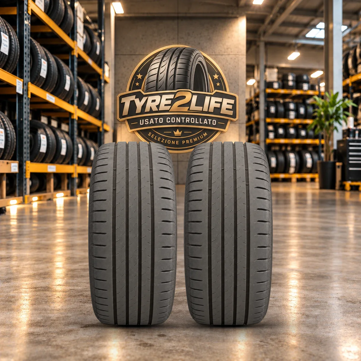 CONTINENTAL ECOCONTACT 6, 2 gomme, battistrada 5 mm