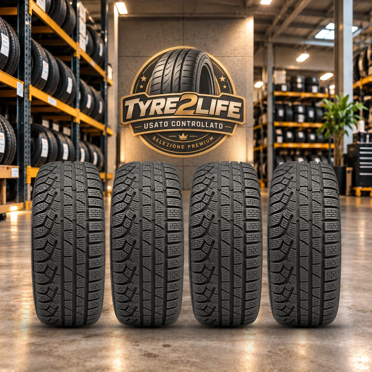 PIRELLI WINTER 210 SOTTOZERO SERIE II, 4 gomme, battistrada 8 mm
