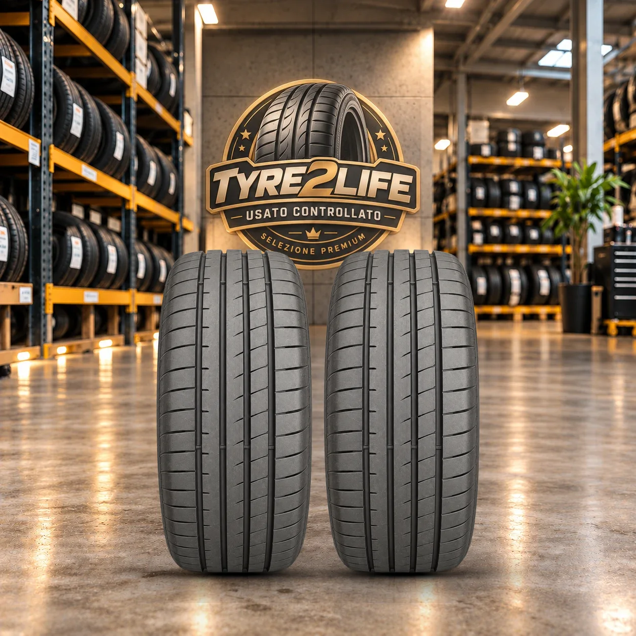 GOODYEAR EAGLE F1 ASYMMETRIC 3, 2 gomme, battistrada 8 mm