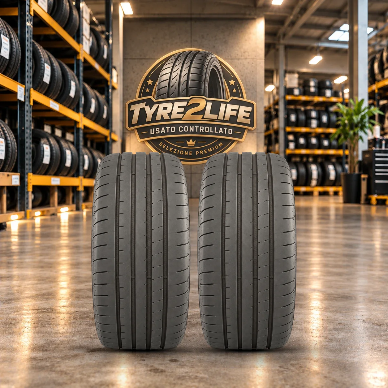 GOODYEAR EAGLE F1 ASYMMETRIC 3, 2 gomme, battistrada 5 mm