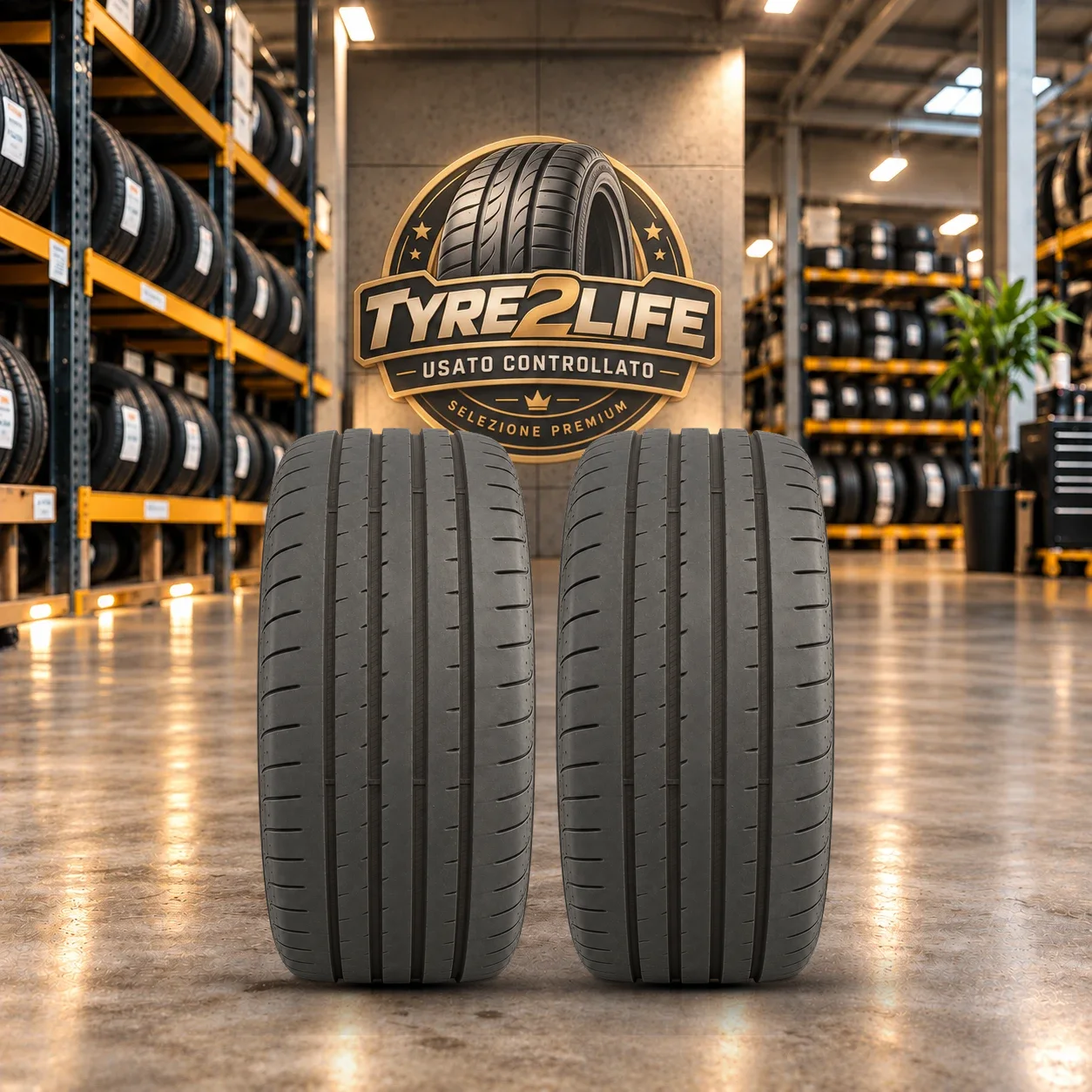 GOODYEAR EAGLE F1 ASYMMETRIC 3, 2 gomme, battistrada 4 mm