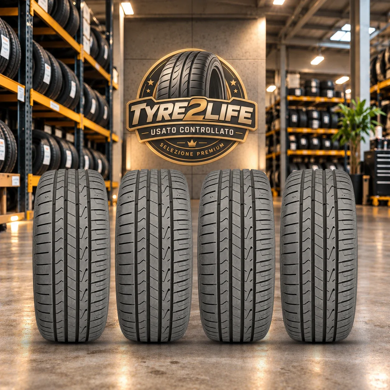HANKOOK VENTUS PRIME 3, 4 gomme, battistrada 8 mm