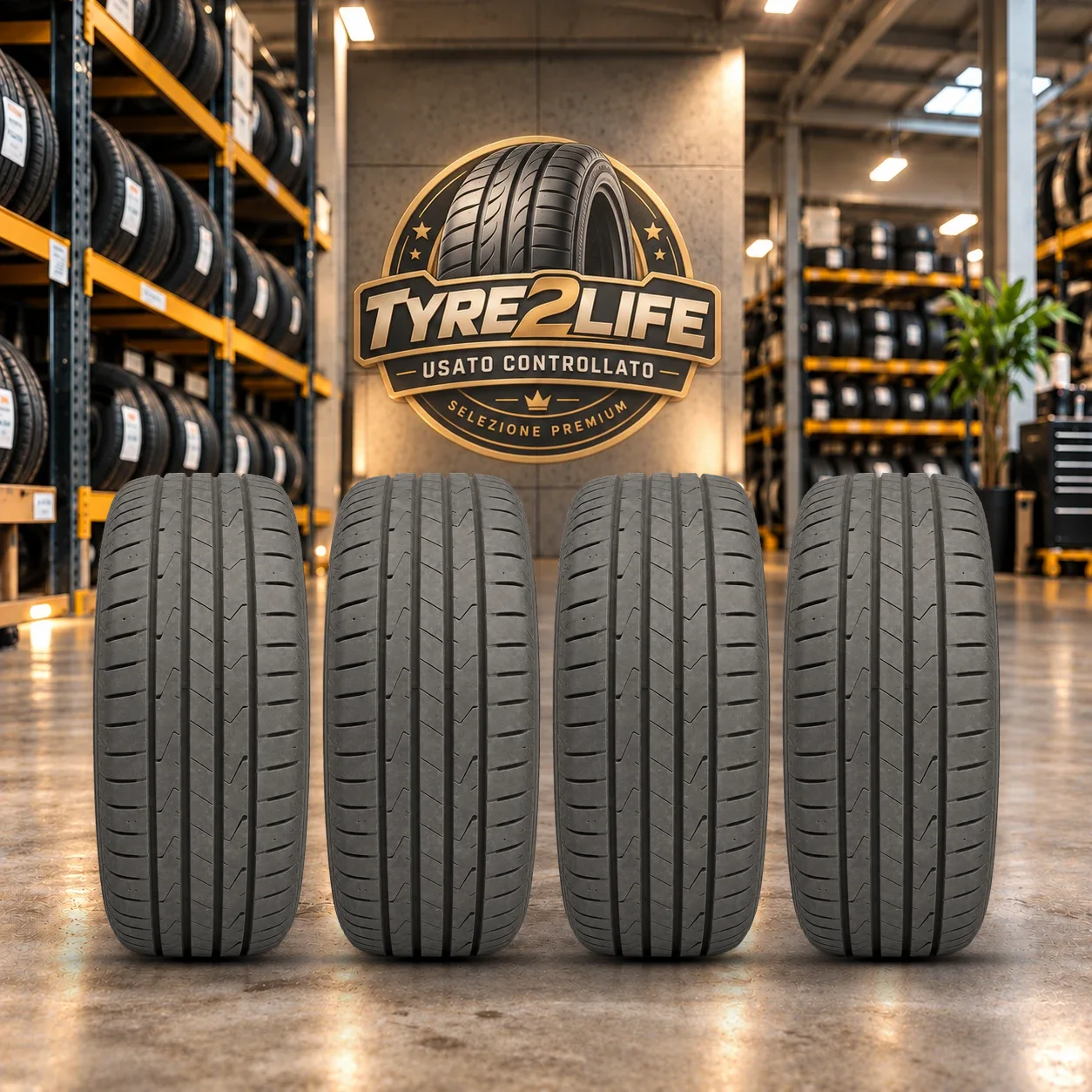 HANKOOK VENTUS PRIME 3, 4 gomme, battistrada 6 mm
