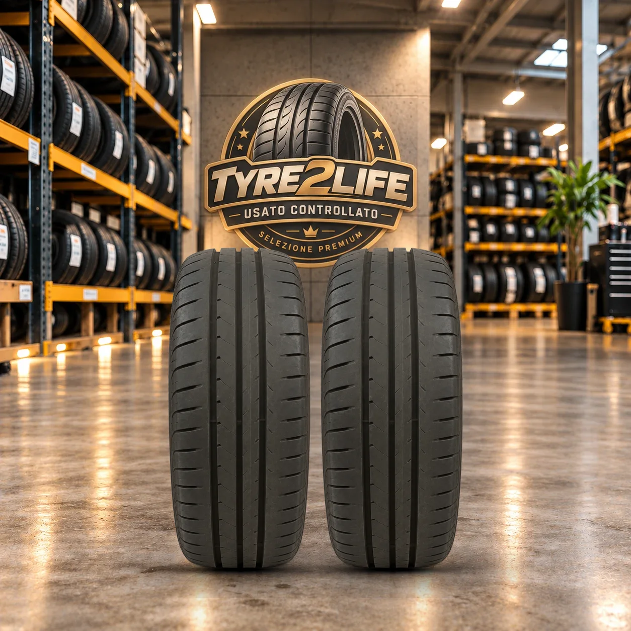 GOODYEAR EFFICIENTGRIP, 2 gomme, battistrada 6 mm