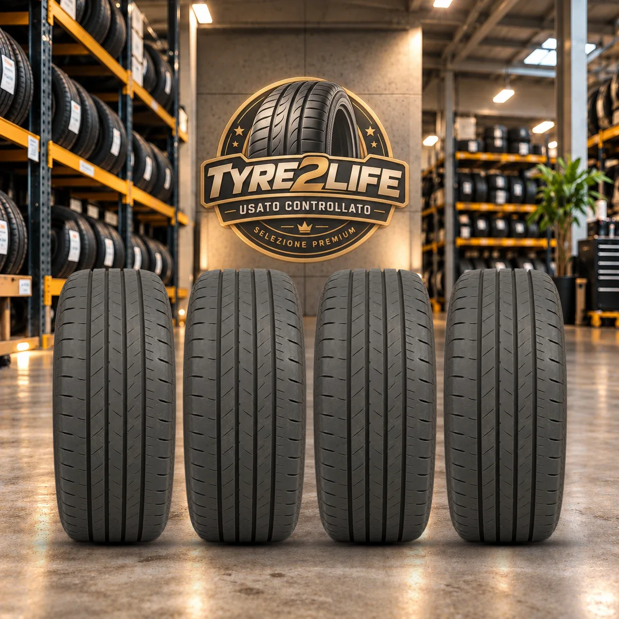 BRIDGESTONE ALENZA 001, 4 gomme, battistrada 6 mm