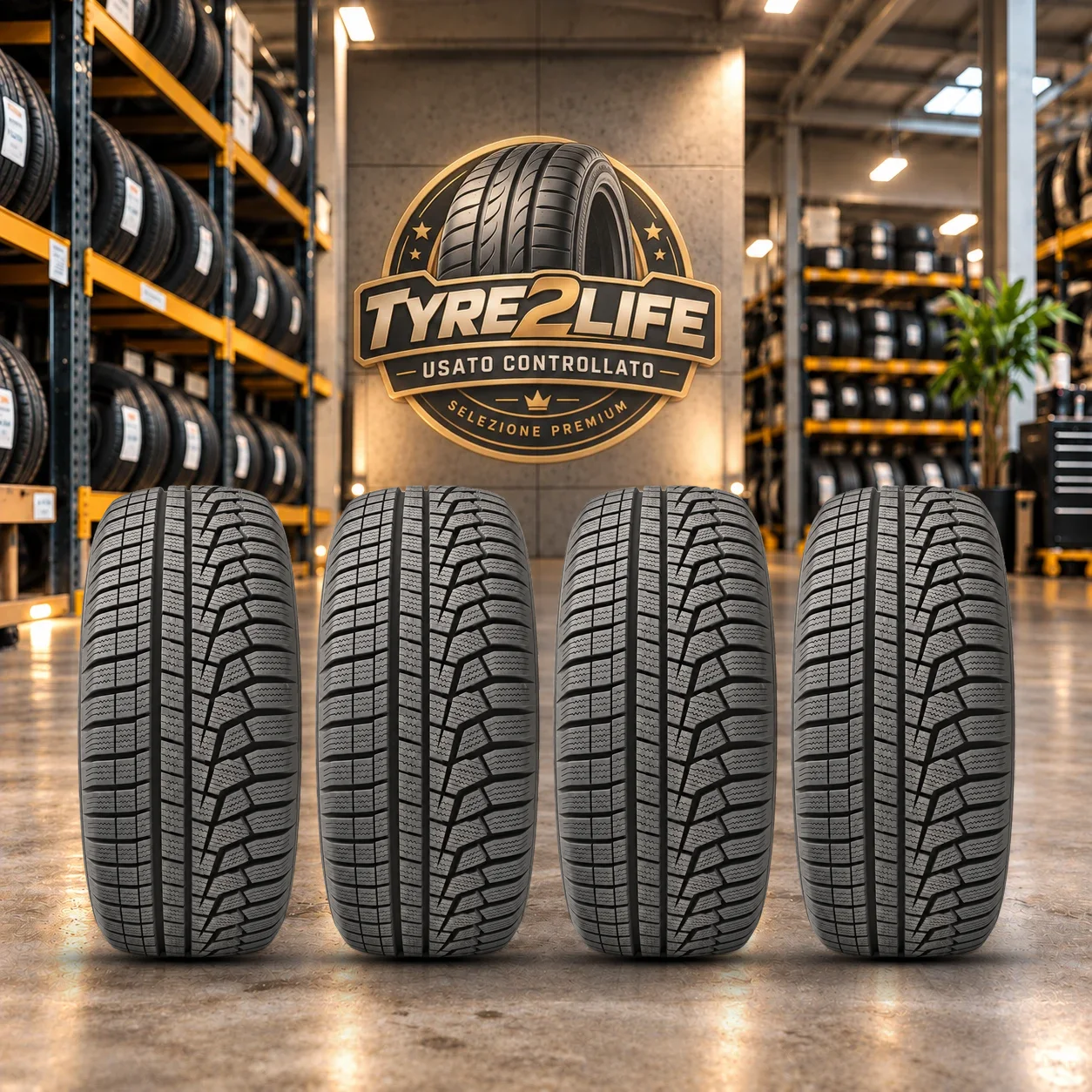 HANKOOK WINTER ICEPT EVO 2 SUV, 4 gomme, battistrada 7 mm