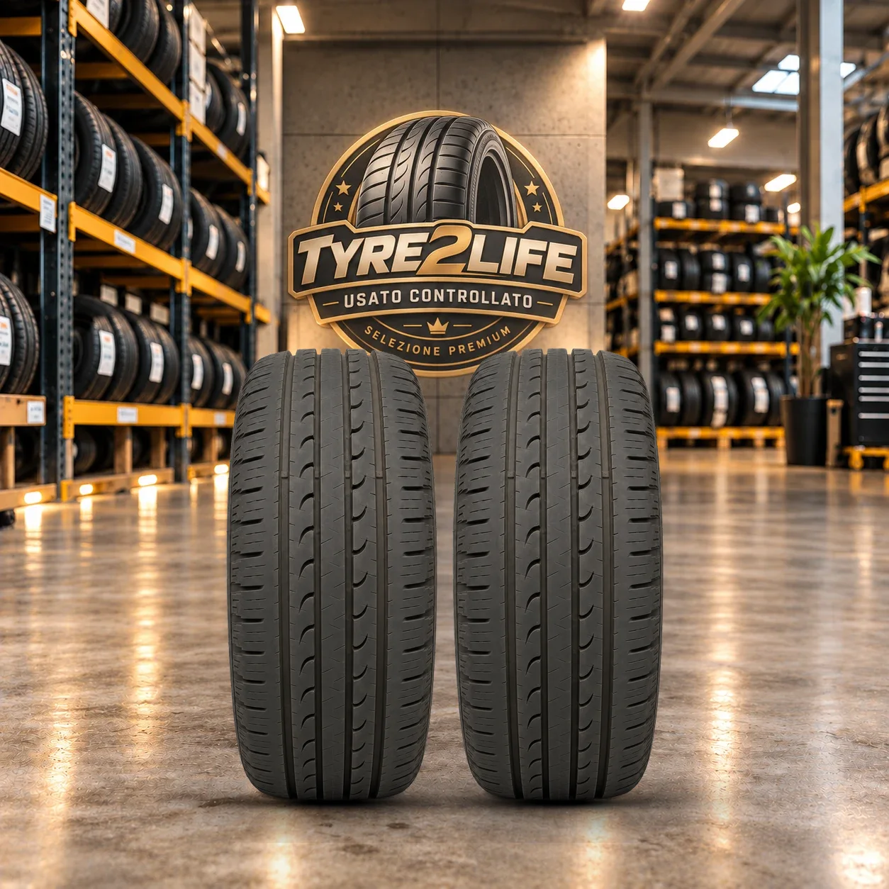 GOODYEAR EFFICIENTGRIP, 2 gomme, battistrada 5 mm