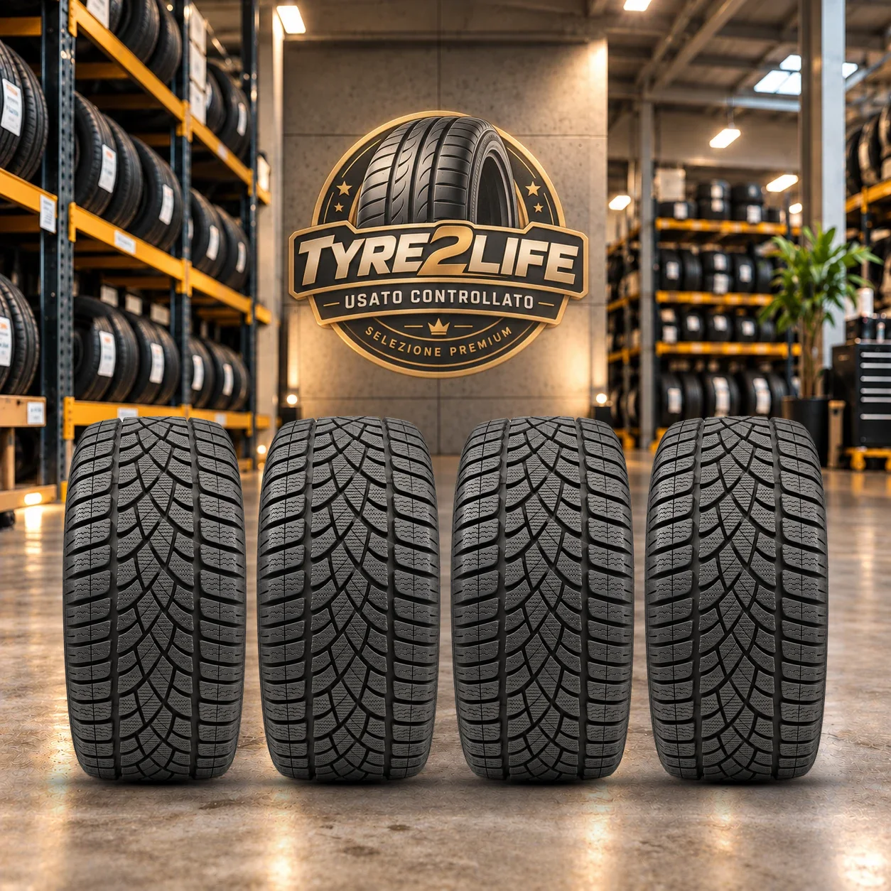 DUNLOP WINTER SPORT 3D, 4 gomme, battistrada 8 mm