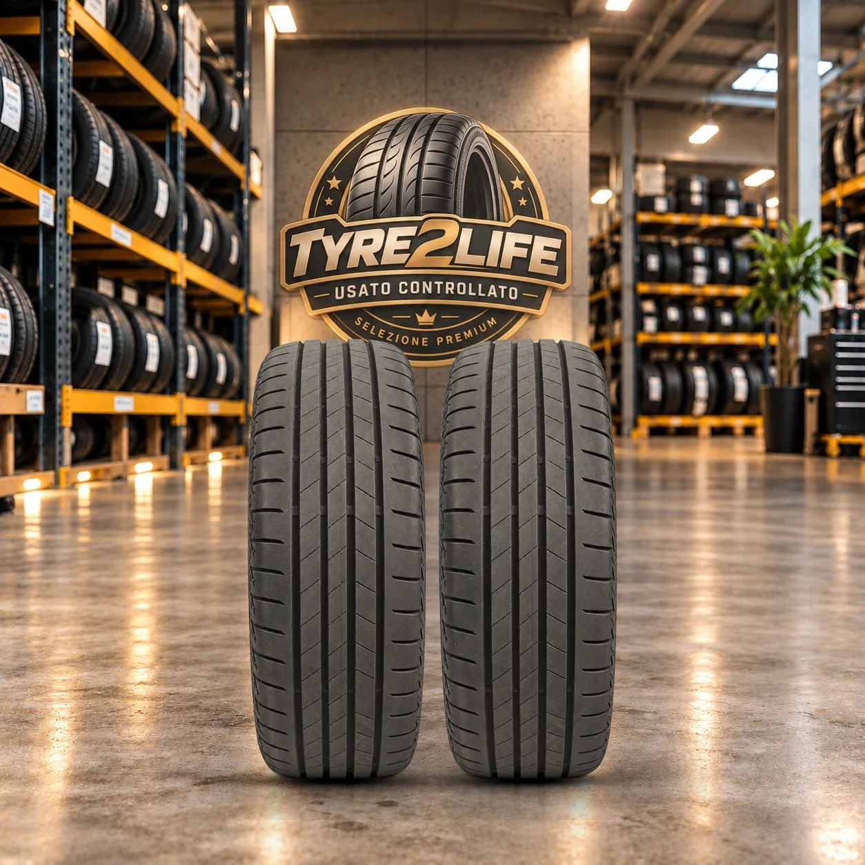 BRIDGESTONE TURANZA T005, 2 gomme, battistrada 5 mm