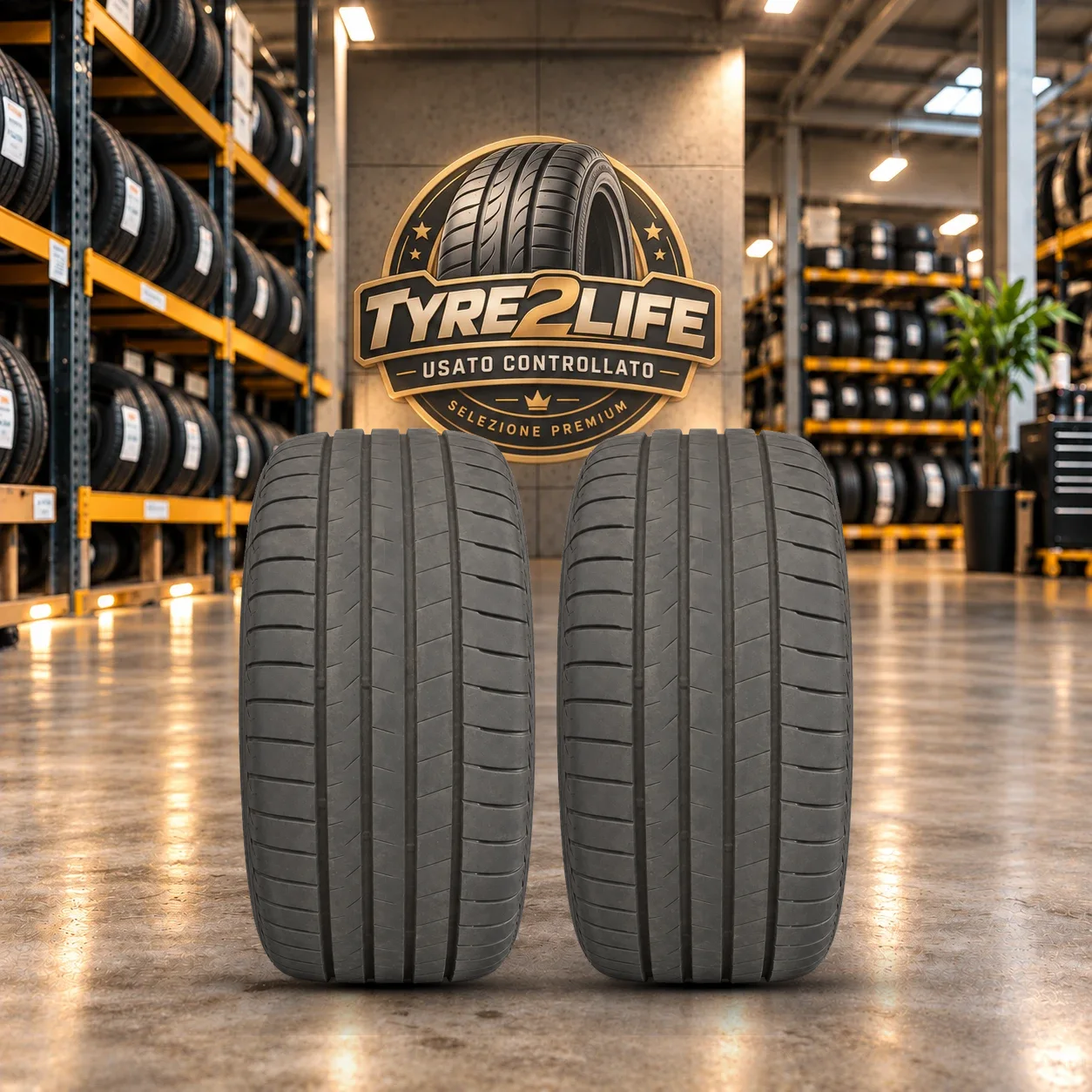 BRIDGESTONE TURANZA T005, 2 gomme, battistrada 5 mm