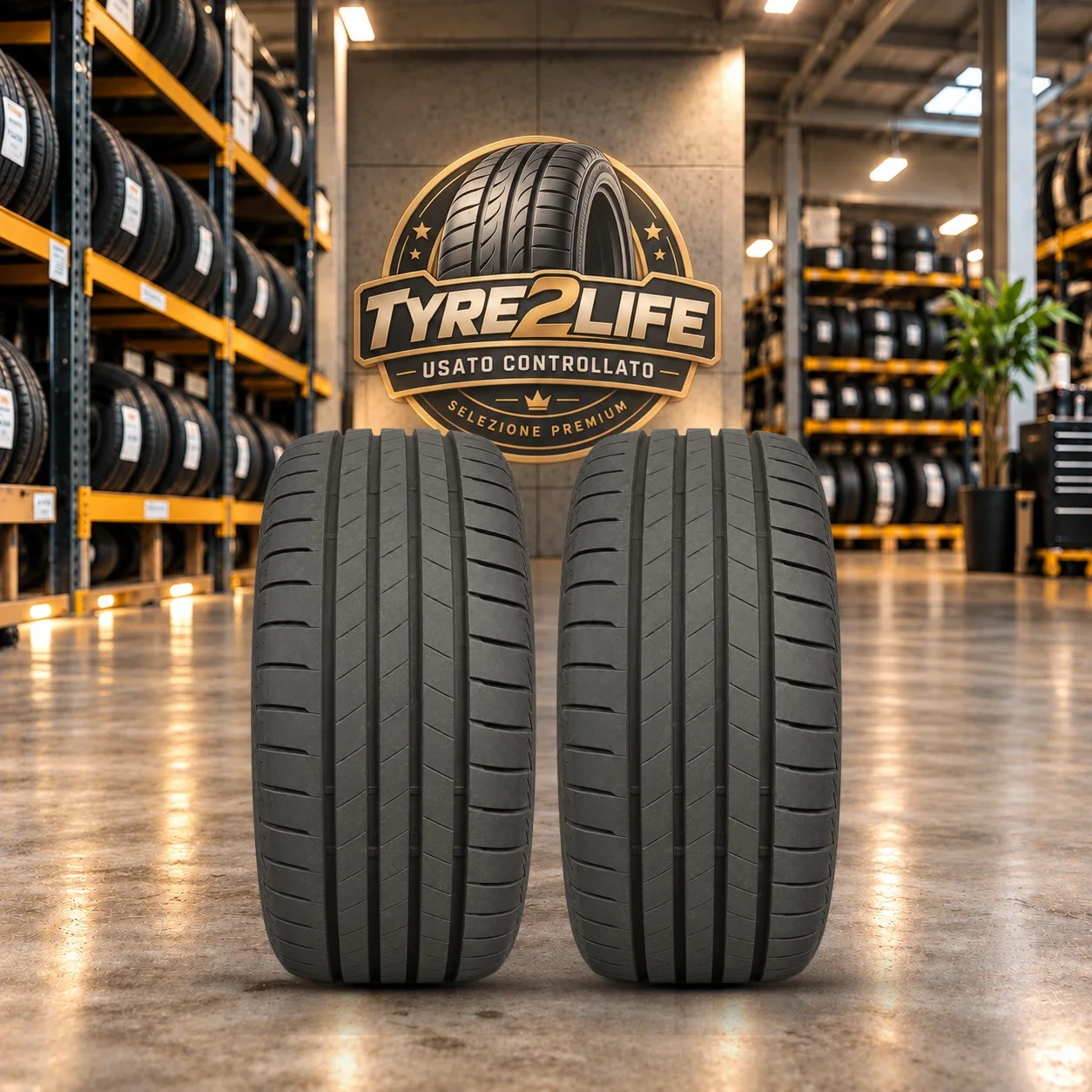 BRIDGESTONE TURANZA T005, 2 gomme, battistrada 5 mm