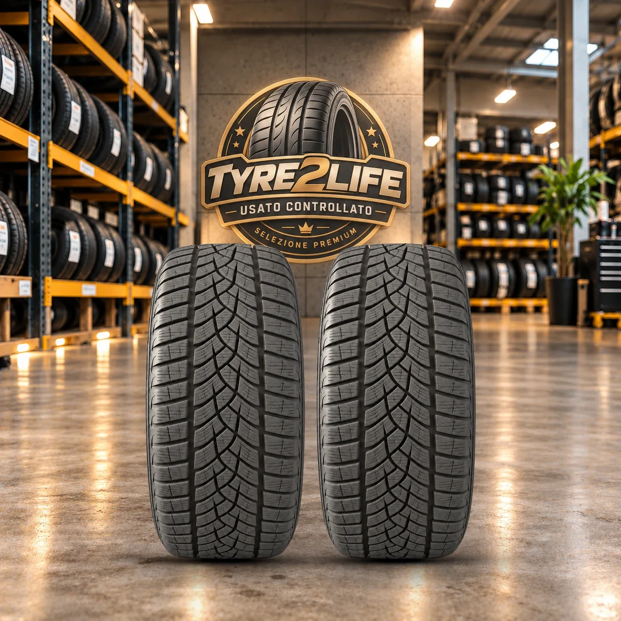 GOODYEAR ULTRAGRIP PERFORMANCE+, 2 gomme, battistrada 6 mm