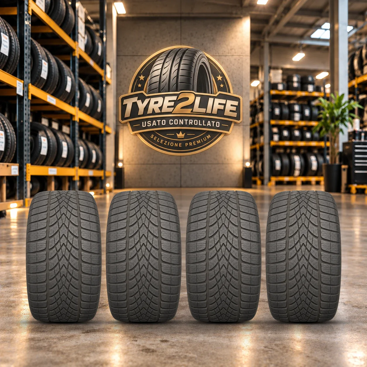 DUNLOP WINTER SPORT 4D, 4 gomme, battistrada 6 mm